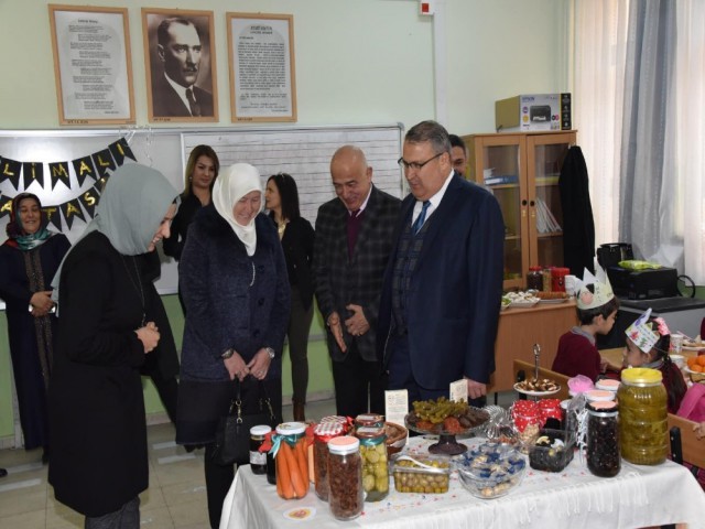 BAŞKAN ÇERÇİ'DEN ÖĞRENCİLERE ZİYARET