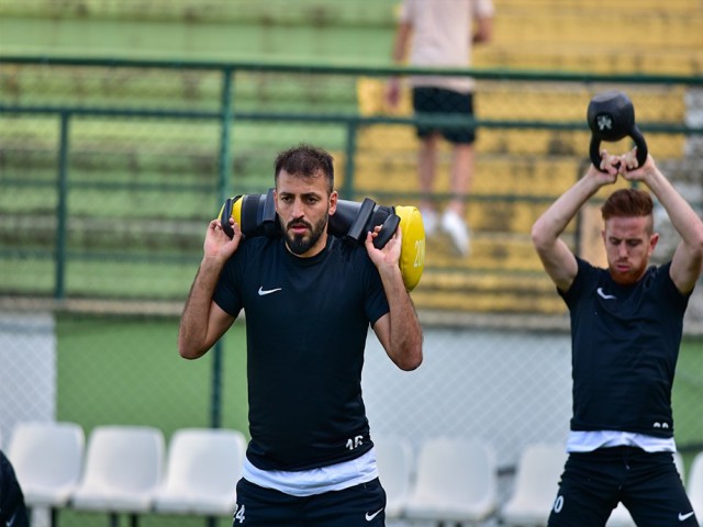 MANİSA FK'DA KUVVET ANTRENMANI YAPILDI