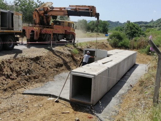 MENFEZ VE YOL ÇALIŞMALARI BAŞLADI