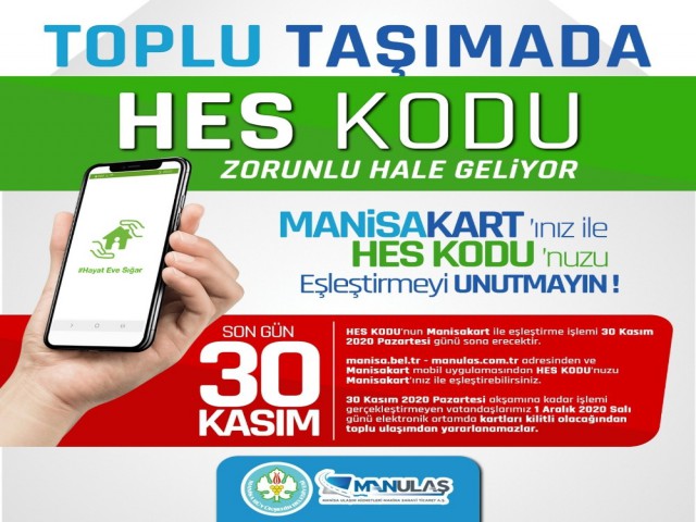 TOPLU ULAŞIMDA HES KODU DÖNEMİ