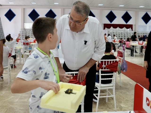 'DENEYAP' SINIFINA GİRMEK İÇİN YARIŞTILAR