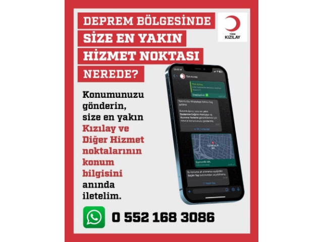 KIZILAY HİZMET NOKTASI NEREDE