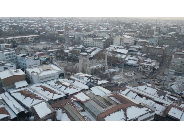 MALATYA'NIN YIKIMI HAVADAN GÖRÜNTÜLENDİ