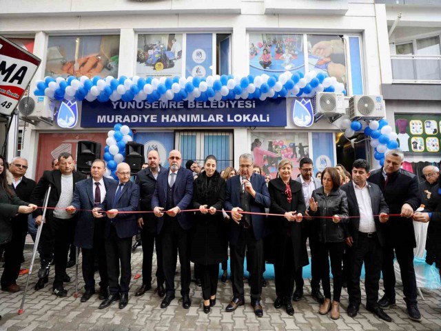 MURADİYE'DE HANIMLAR LOKALİ AÇILDI