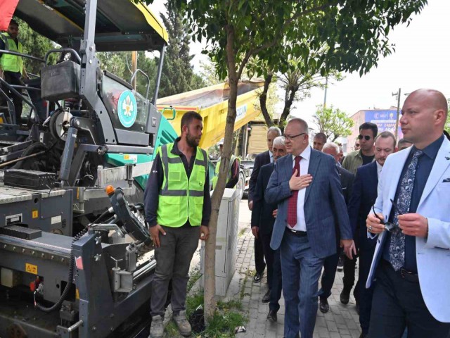 BAŞKAN ERGÜN SOMA'DA TEMASLARDA BULUNDU