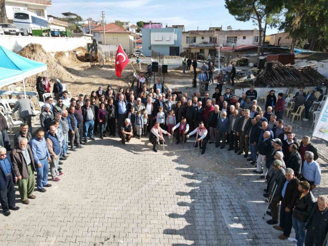 ALAŞEHİR BELEDİYESİNDEN KEMALİYE'YE ÇOK AMAÇLI DÜĞÜN SALONU