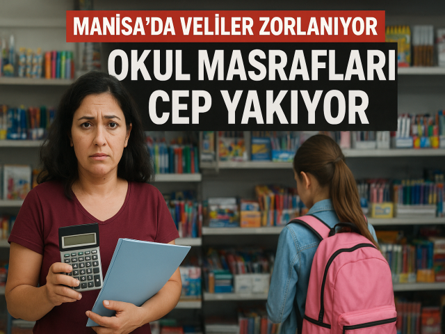 Manisa’da Veliler Zorlanıyor: Okul Masrafları Cep Yakıyor!