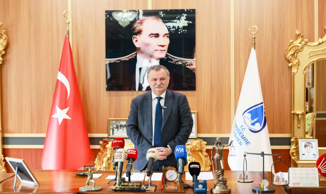 Başkan Balaban Aylık Çalışmalarını Anlattı