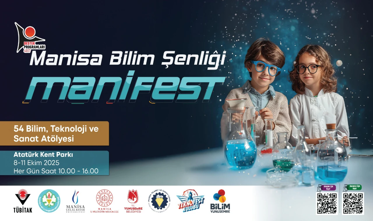 MANİFEST BİLİM ŞENLİĞİ BAŞLIYOR