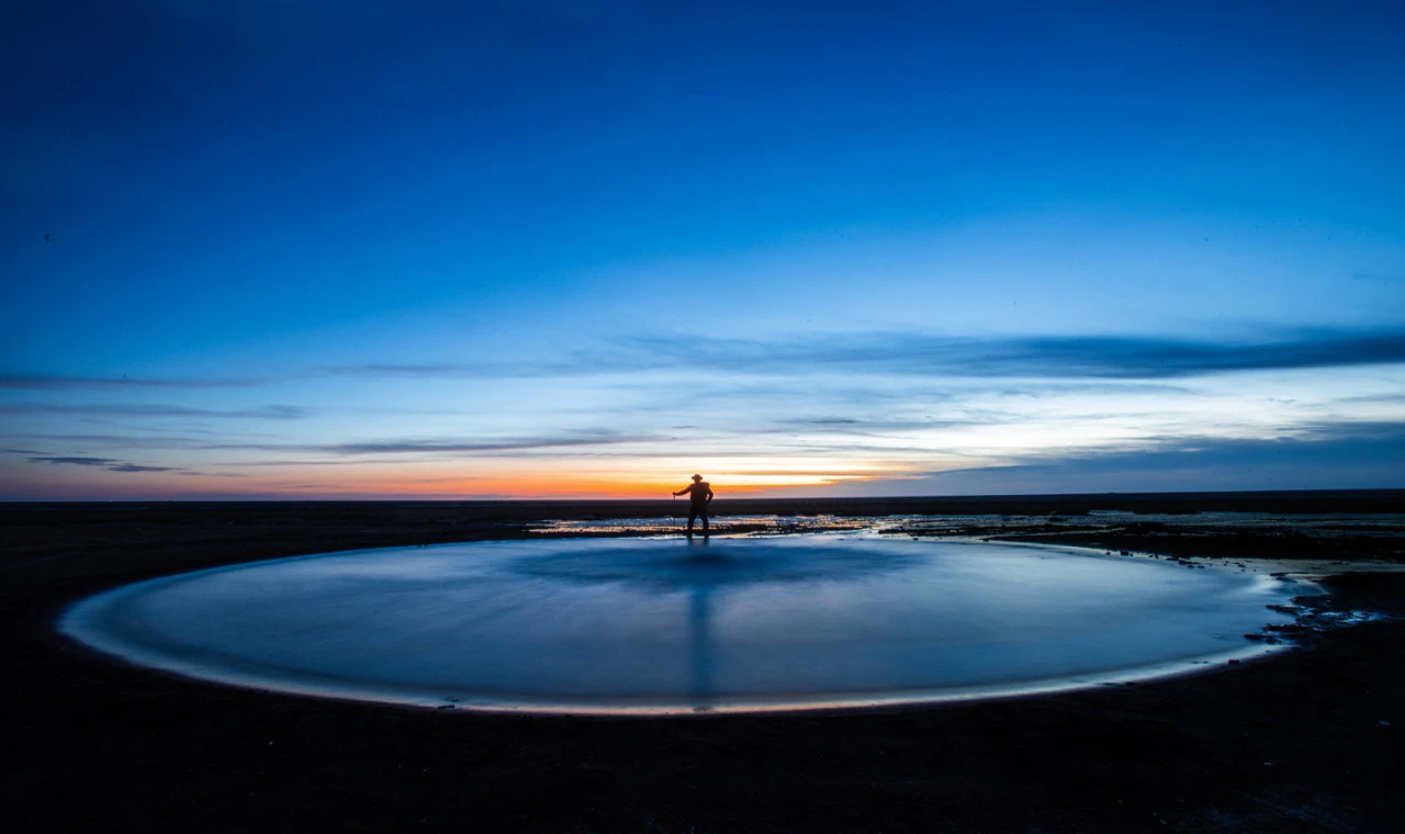 Aksaray’daki soğuk su gayzeri ziyaretçilerin ilgisini çekiyor