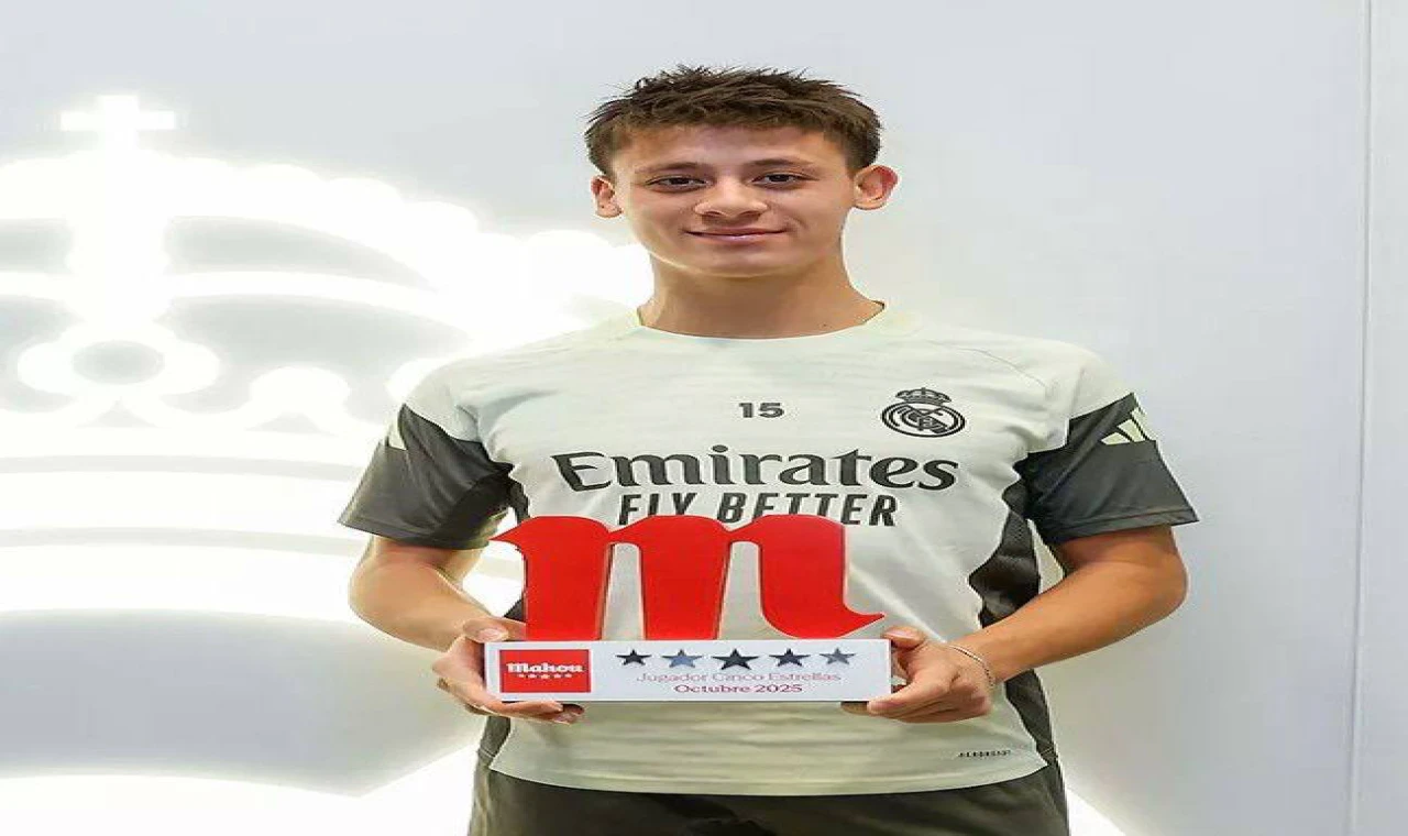 Arda Güler, Real Madrid’de Ekim Ayının Oyuncusu Seçildi