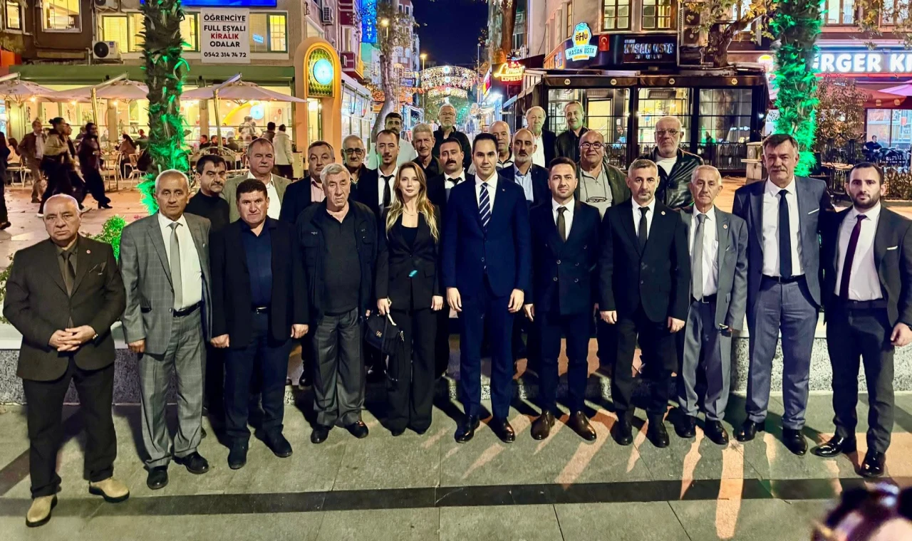 Doğru Yol Partisi Heyetinden Bandırma Ziyareti