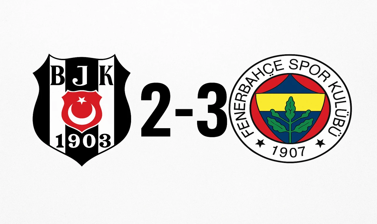 Fenerbahçe, Derbide Beşiktaş’ı Devirerek Zirve Takibini Sürdürdü: 3-2
