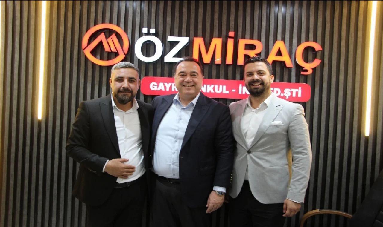 MANİSA’DA ÖZMİRAÇ GAYRİMENKUL’E BAŞKAN DUTLULU’DAN ZİYARET