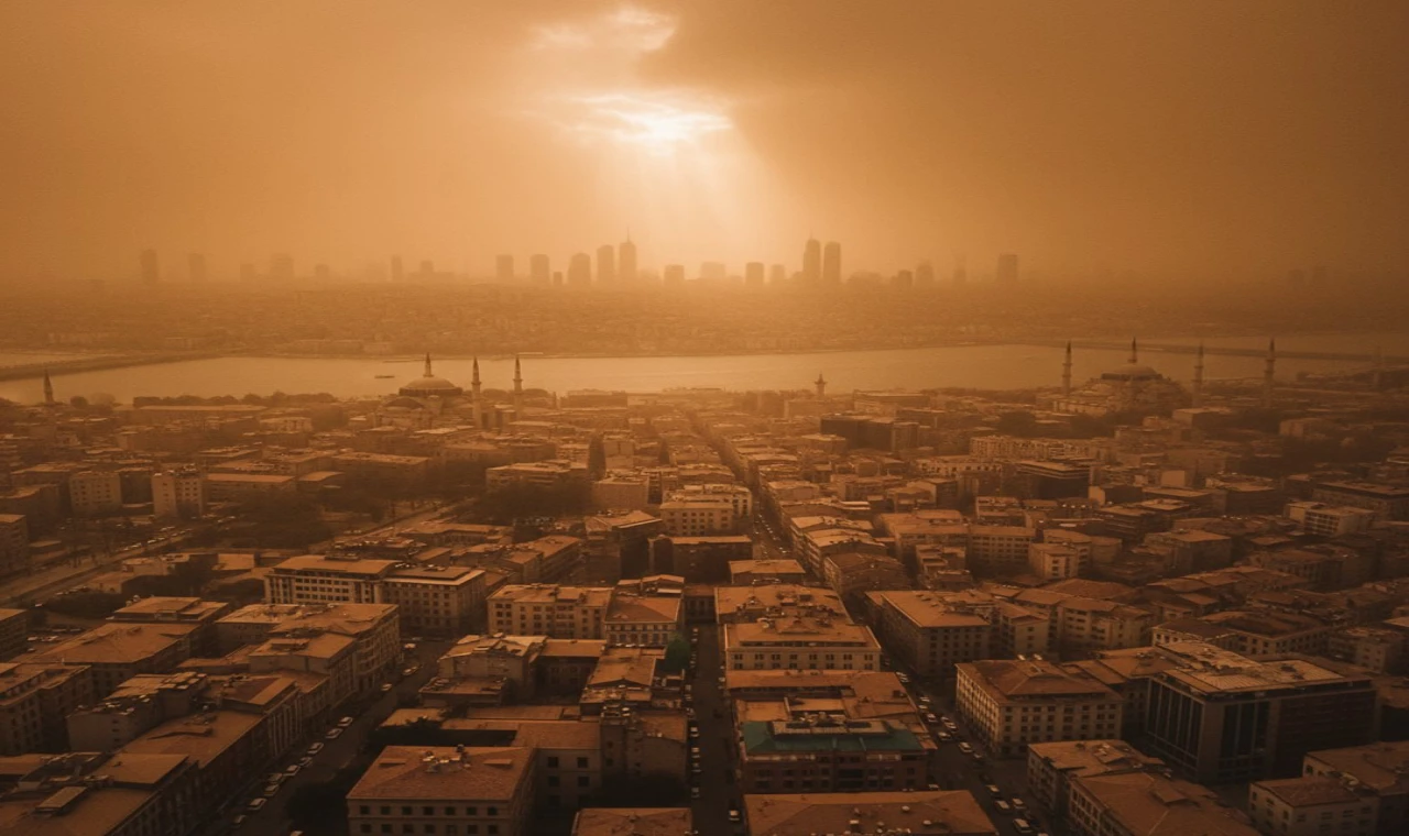 TÜRKİYE GENELİNDE ÇÖL TOZU UYARISI