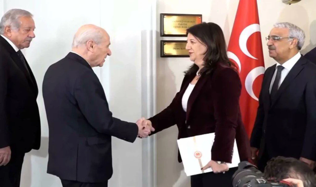 Devlet Bahçeli ve DEM Parti İmralı Heyeti İle Görüşme Başladı!