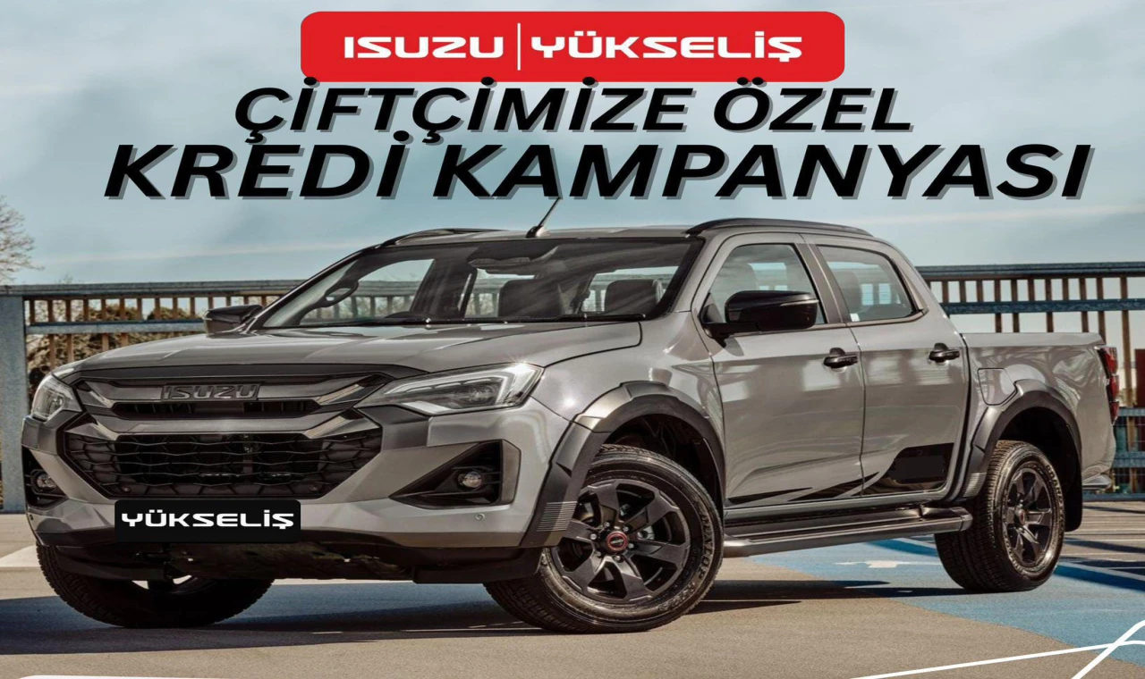 Isuzu Yükseliş'ten Kaçırılmayacak Yılsonu Fırsatları!