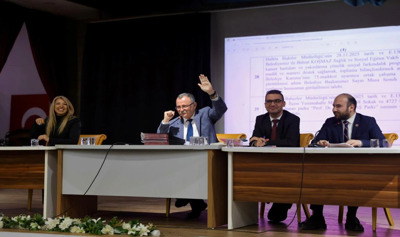 YUNUSEMRE’DE 2025’İN SON MECLİSİ TOPLANDI