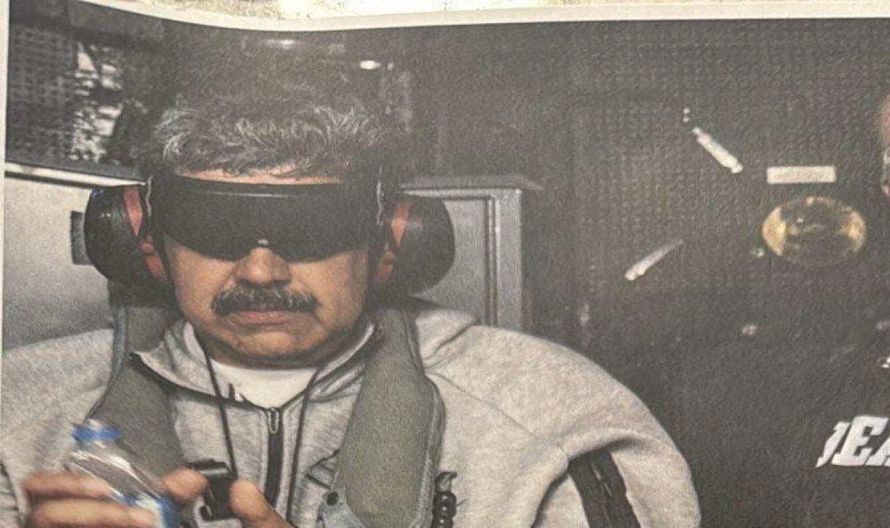 ABD’ye Götürülen Maduro’nun İlk Fotoğrafı Ortaya Çıktı!