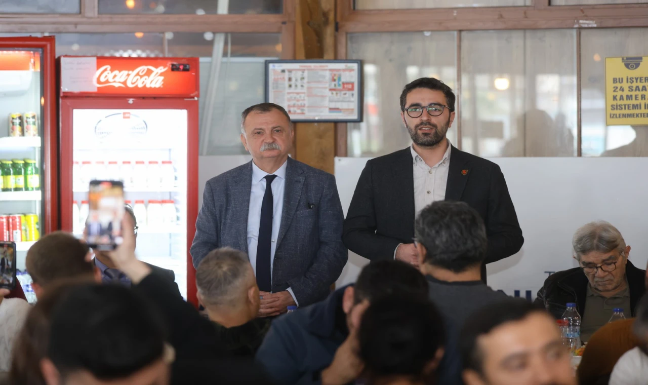 BAŞKAN BALABAN GAZETECİLERİ AĞIRLADI