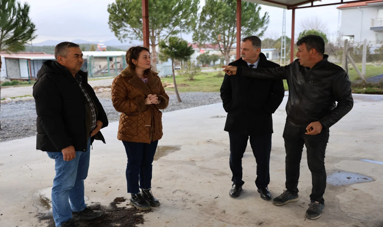 BAŞKAN BALABAN KÜÇÜKSÜMBÜLLER‘DE İNCELEMELERDE BULUNDU