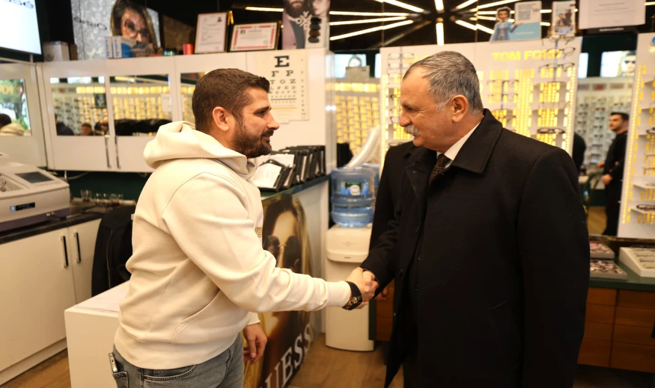 BAŞKAN BALABAN YENİ YILDA DA SAHADA