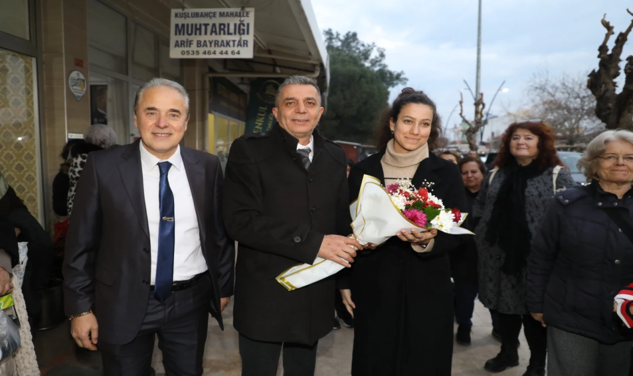 BAŞKAN HAKAN ŞİMŞEK KUŞLUBAHÇE ESNAFINI YERİNDE DİNLEDİ