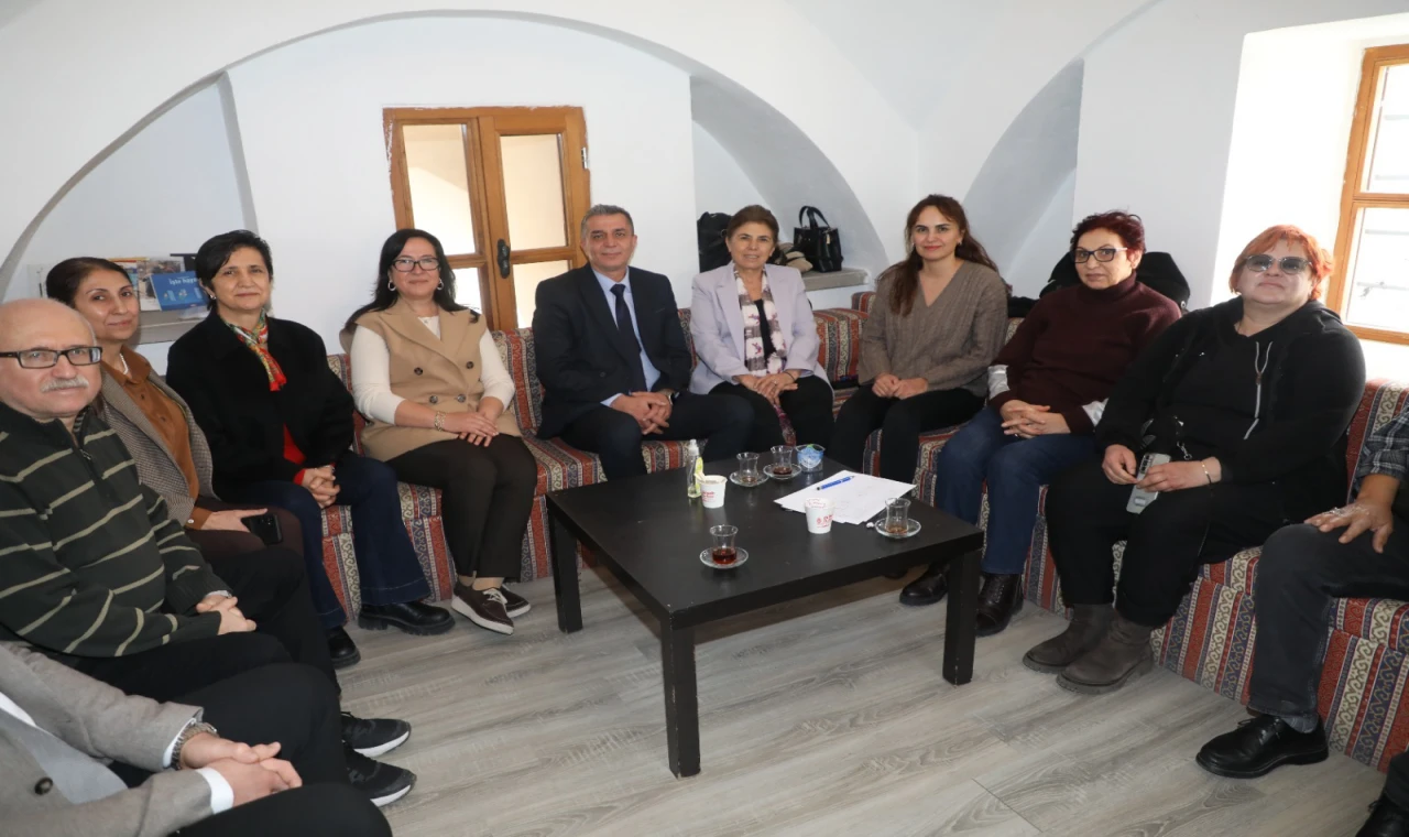 BAŞKAN ŞİMŞEK’TEN KENT KONSEYİ’NE ZİYARET