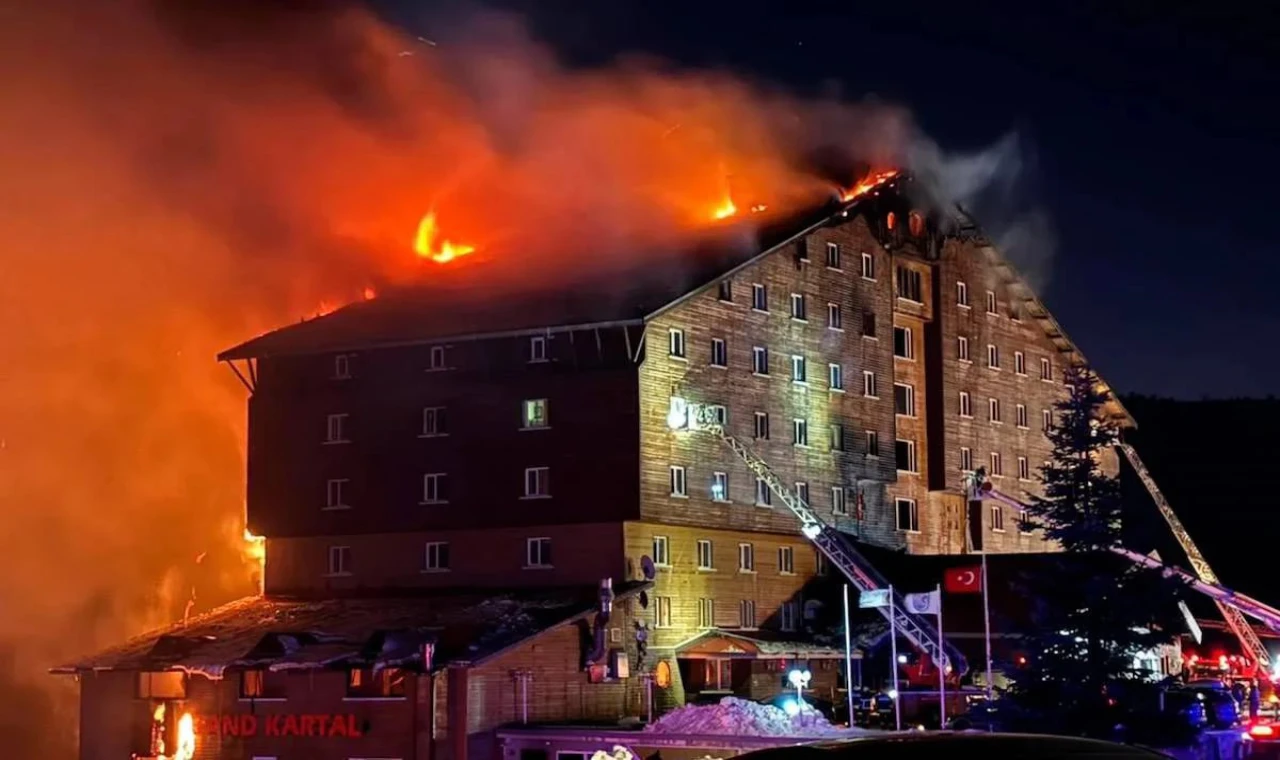 Kartalkaya’daki Otel Yangını Faciasının Üzerinden 1 Yıl Geçti