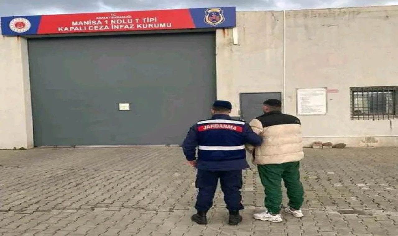 Manisa’da 38 Yıl 4 Ay Hapis Cezası Bulunan Şahıs Yakalandı