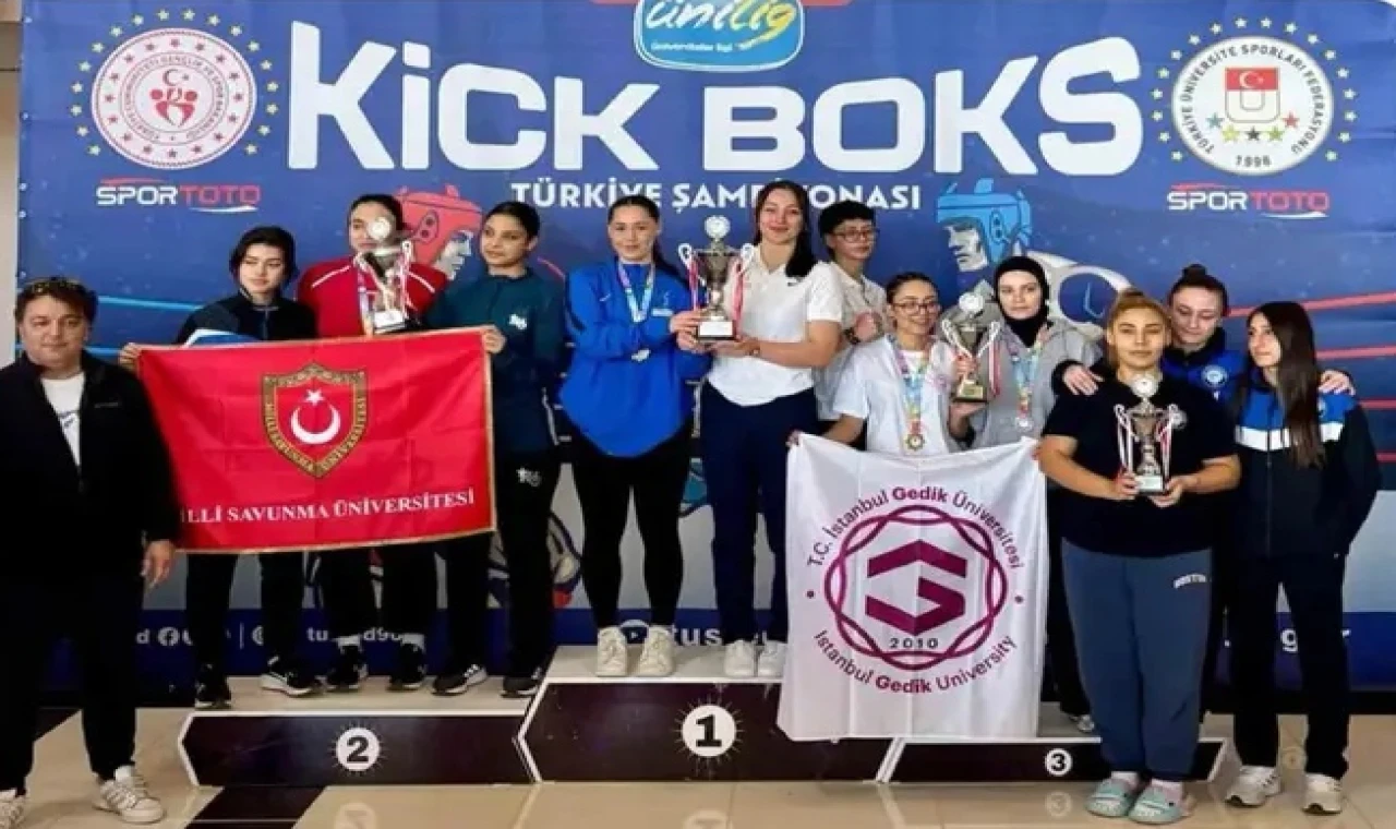 MCBÜ’lü Kick Boksçulardan Türkiye Şampiyonası’nda Büyük Başarı