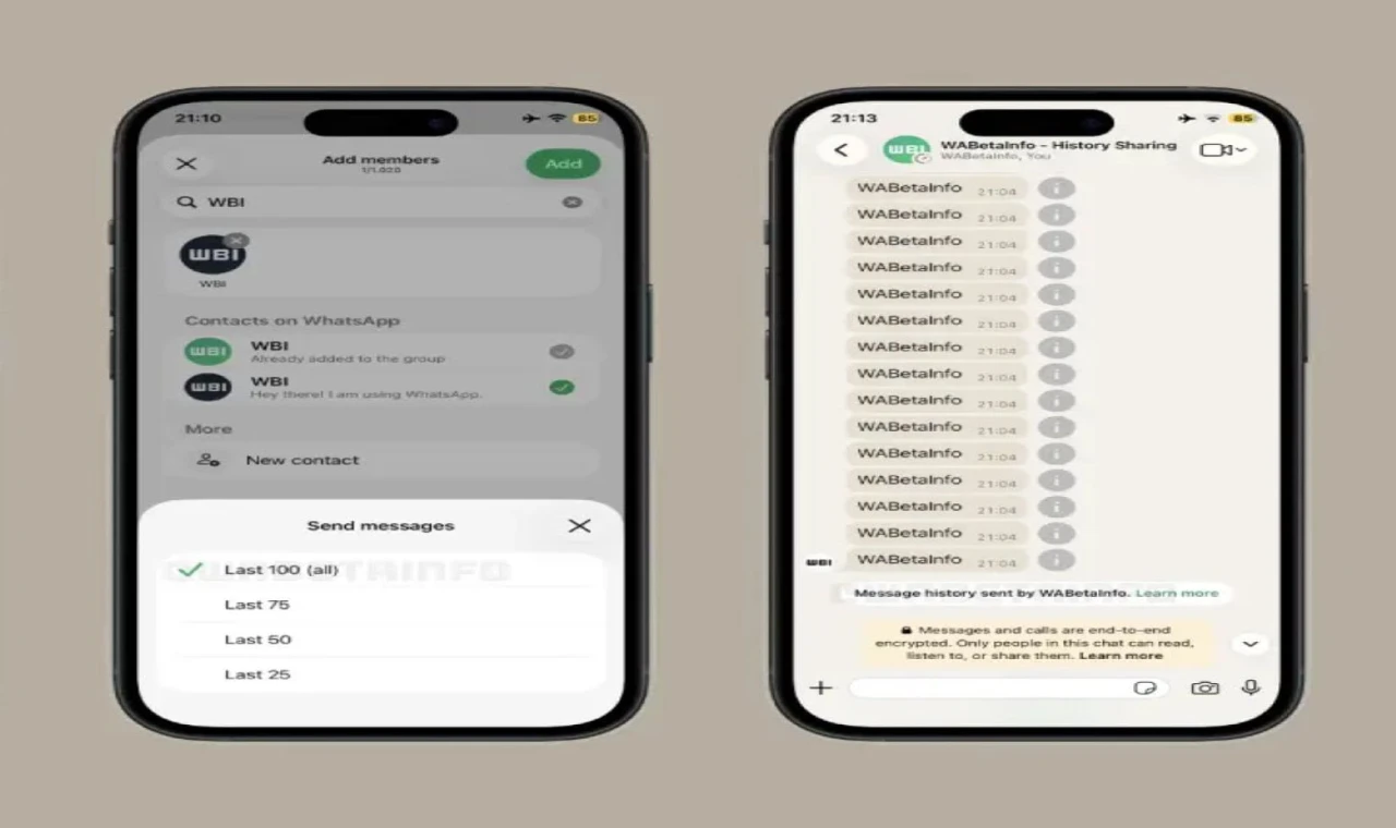 WhatsApp’ta Grup Sohbetlerine Yeni Özellik Geliyor... Geçmiş Mesajlar Görülebilecek!