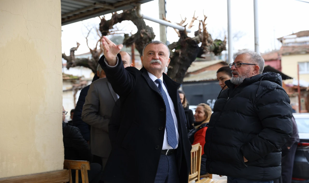 BAŞKAN BALABAN ÜÇPINAR’DA PROJELERİ ANLATTI