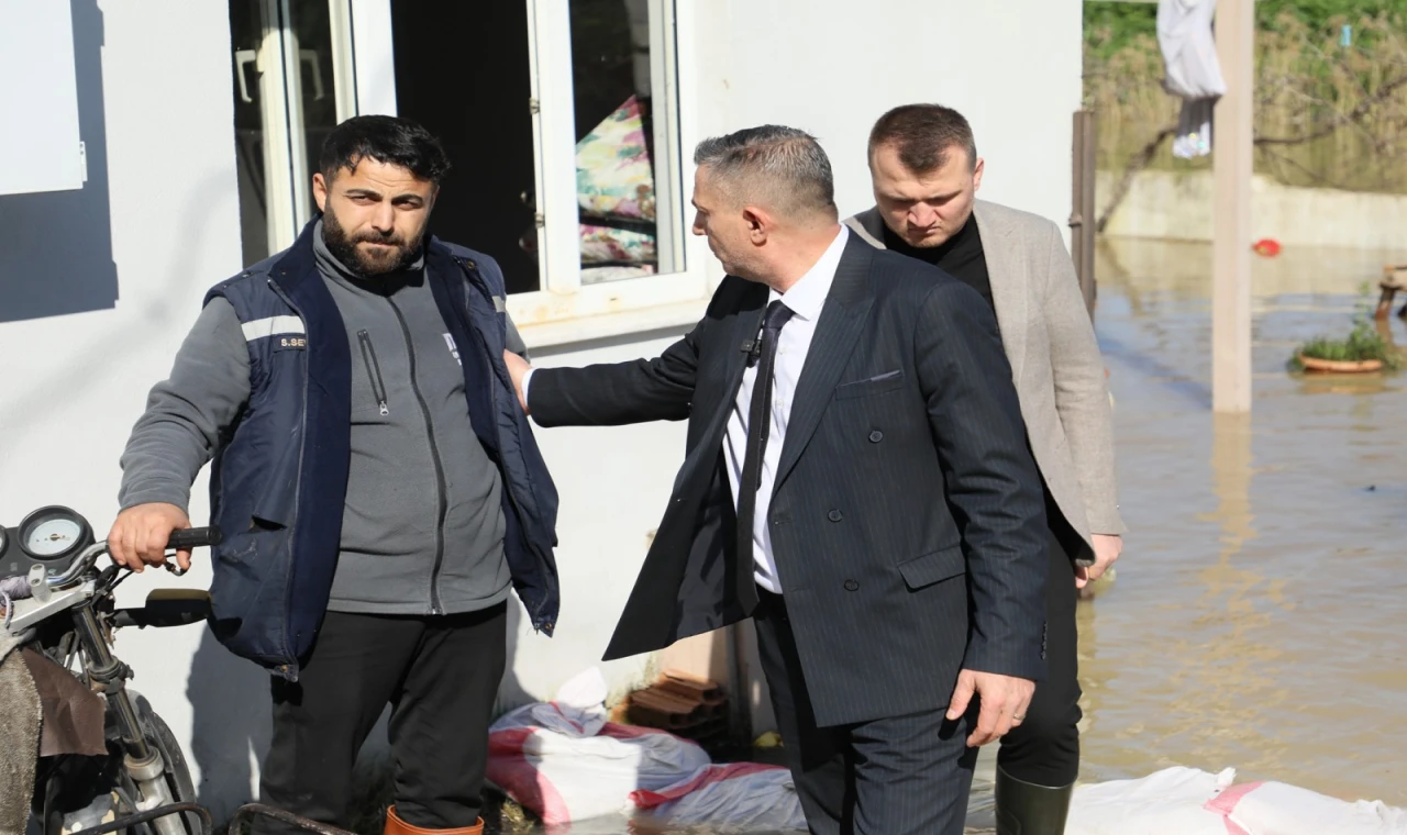 BAŞKAN ŞİMŞEK AKPINAR MAHALLESİNDE İNCELEMELERDE BULUNDU