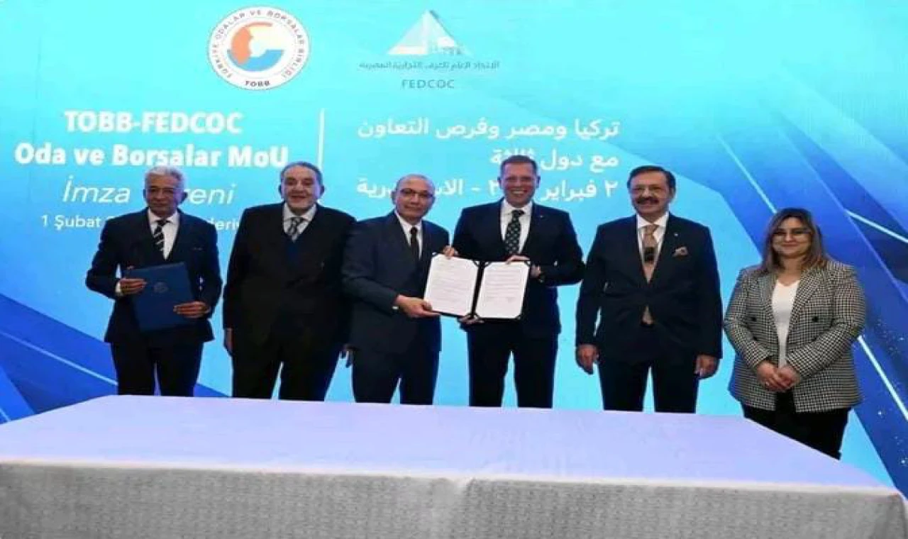 Manisa Ticaret Borsası, Türkiye-Mısır İş Birliği Forumu’nda Manisa’yı Temsil Etti