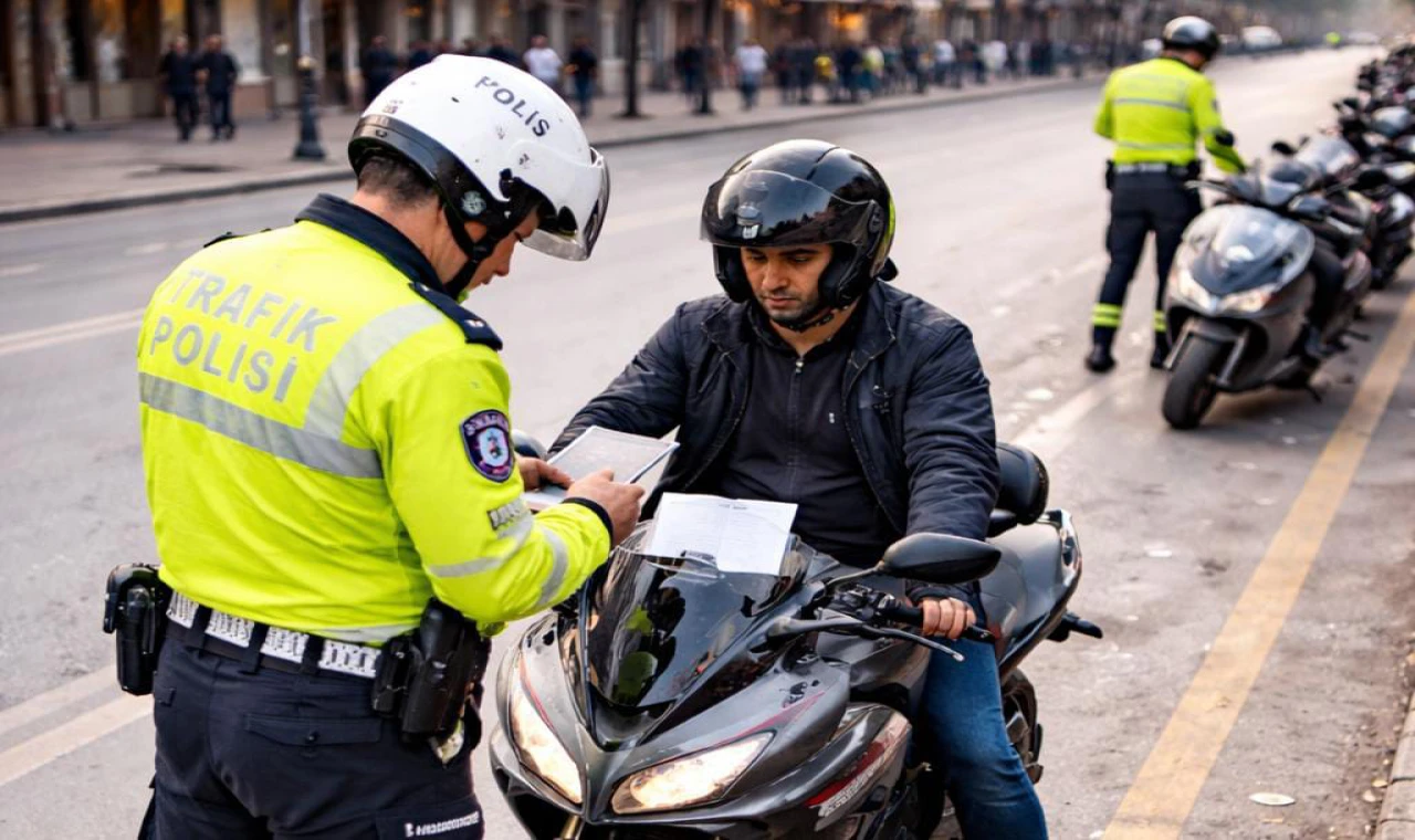 Manisa’da Motosikletlere Ceza Yağdı!