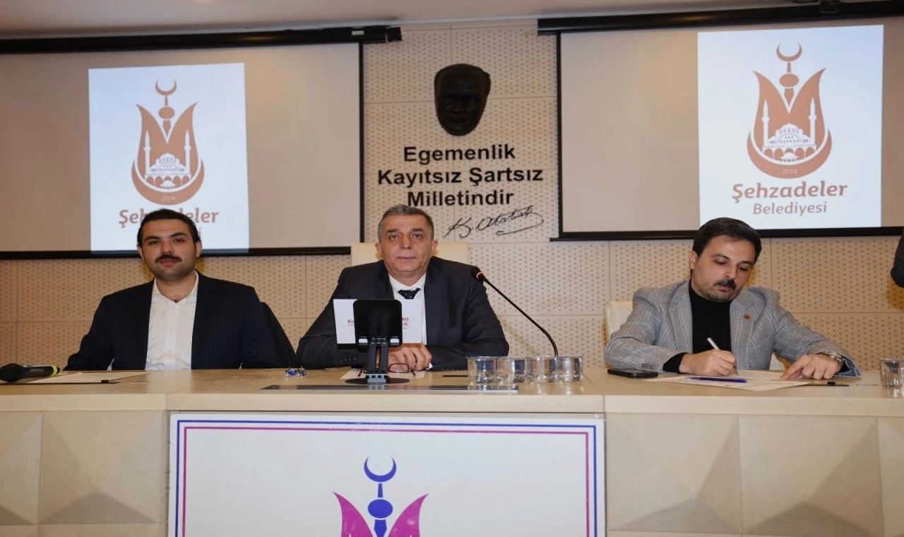 ŞEHZADELER BELEDİYESİ ŞUBAT AYI MECLİSİ GERÇEKLEŞTİRİLDİ