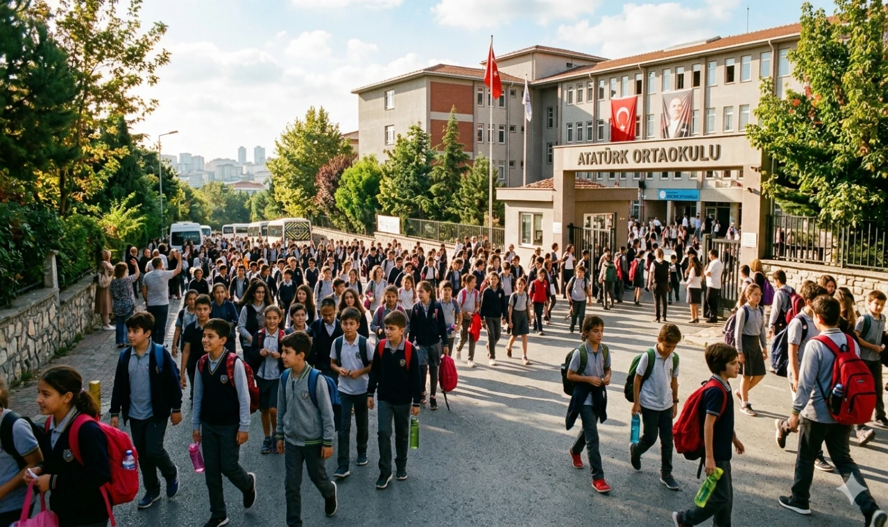 Milyonlarca Öğrenci Yarın Ders Başı Yapacak