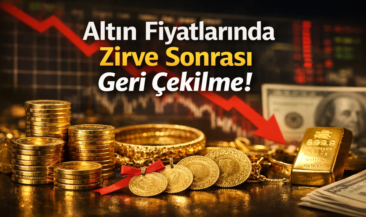 Altın Fiyatlarında Zirve Sonrası Geri Çekilme!