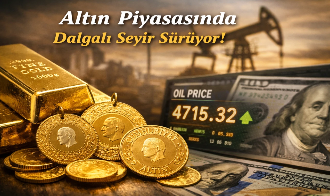 Altın Piyasasında Dalgalı Seyir Sürüyor!