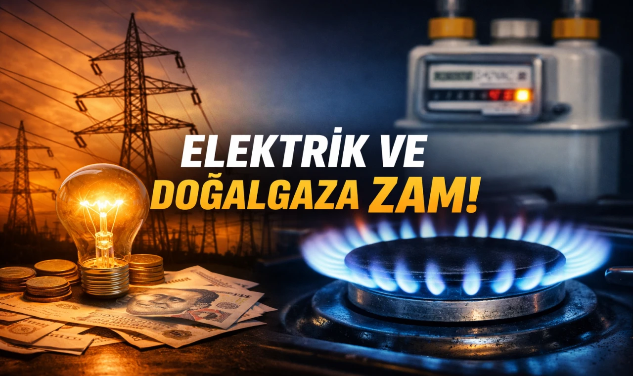 Elektrik ve Doğalgaza Zam Kararı Açıklandı