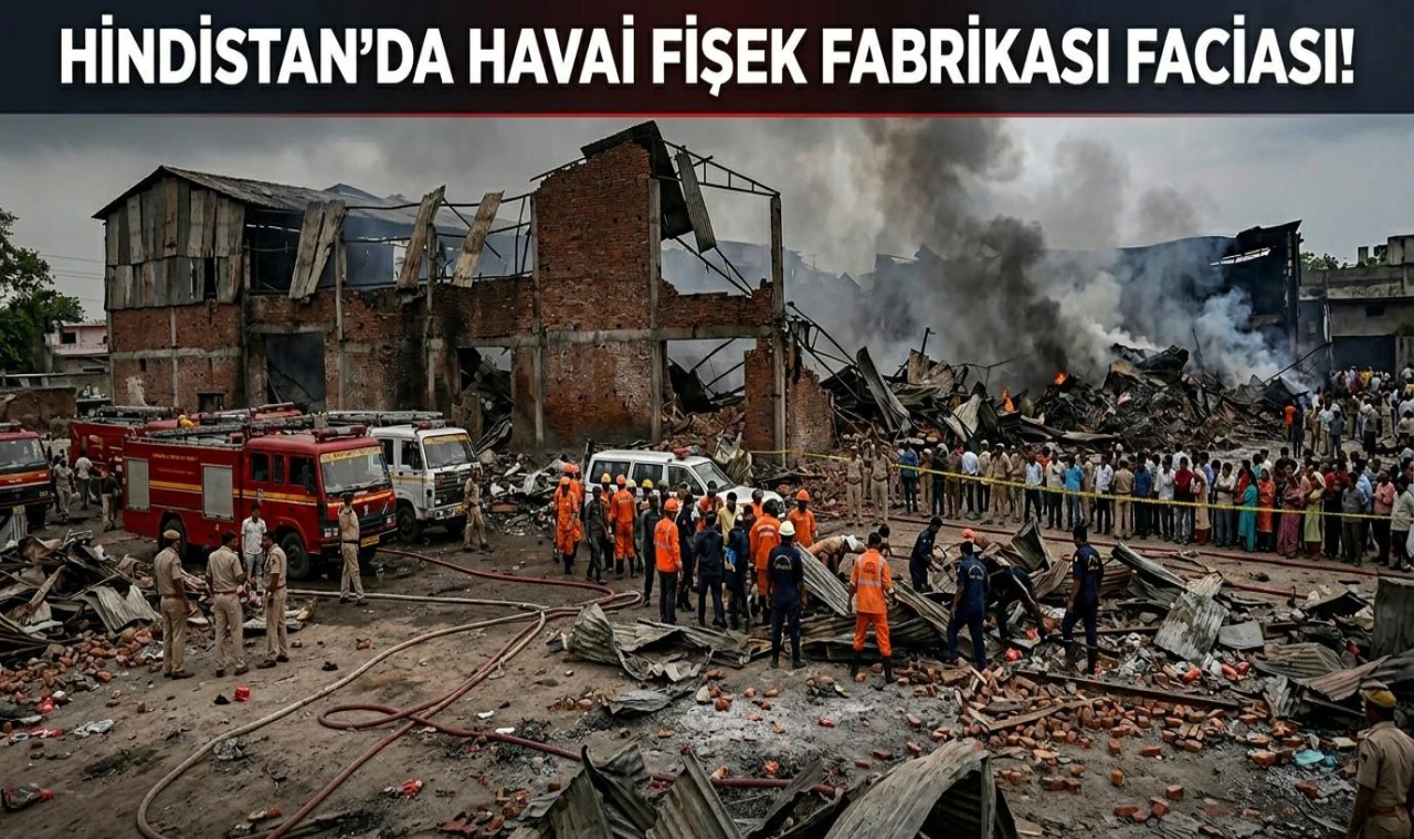 Hindistan’da Fabrika Faciası!