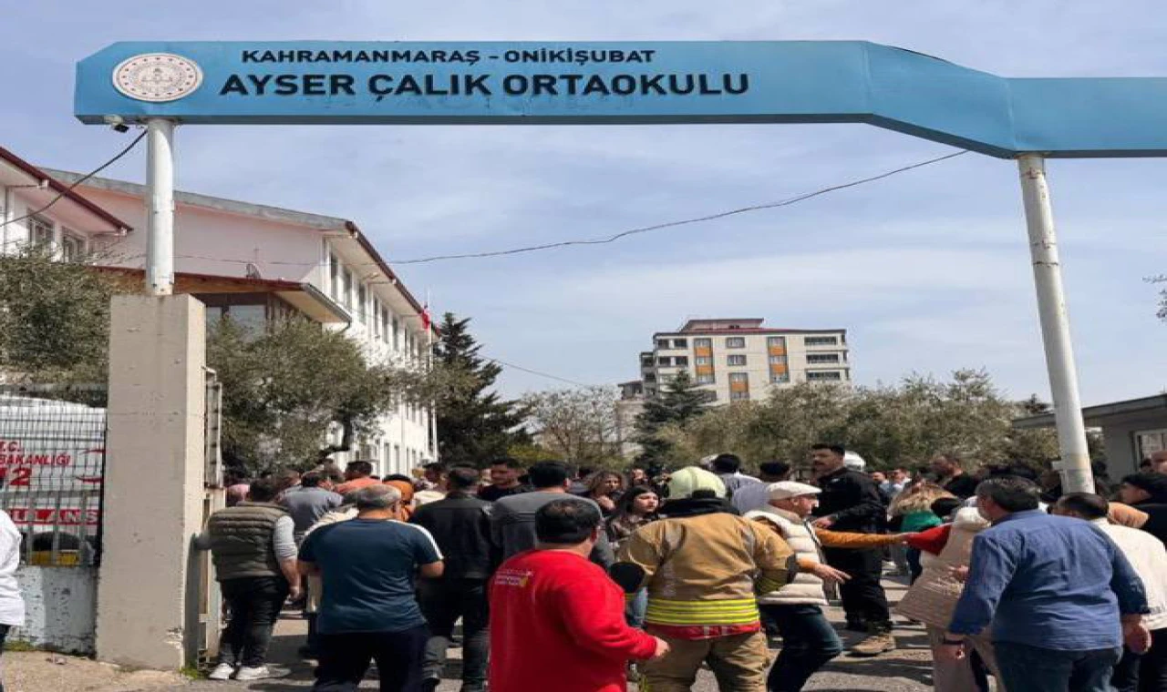 Kahramanmaraş’taki Saldırının Ardından Ayser Çalık Ortaokulu Geçici Olarak Kapatıldı!