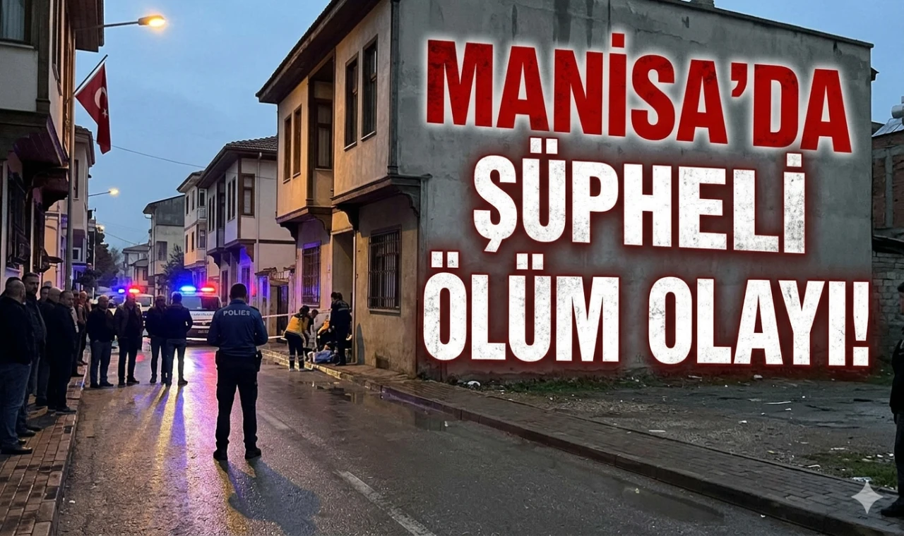 Manisa’da Şüpheli Ölüm Olayı!