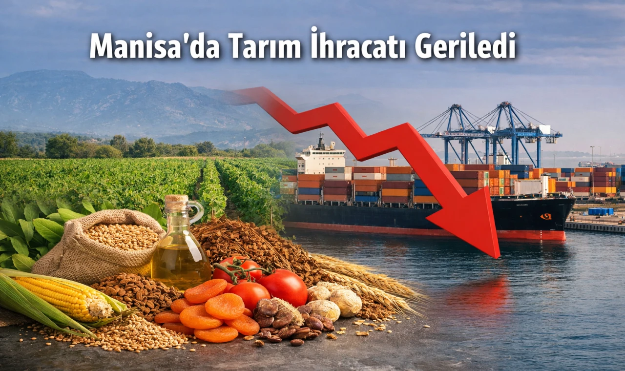 Manisa’da Tarım İhracatı Geriledi!