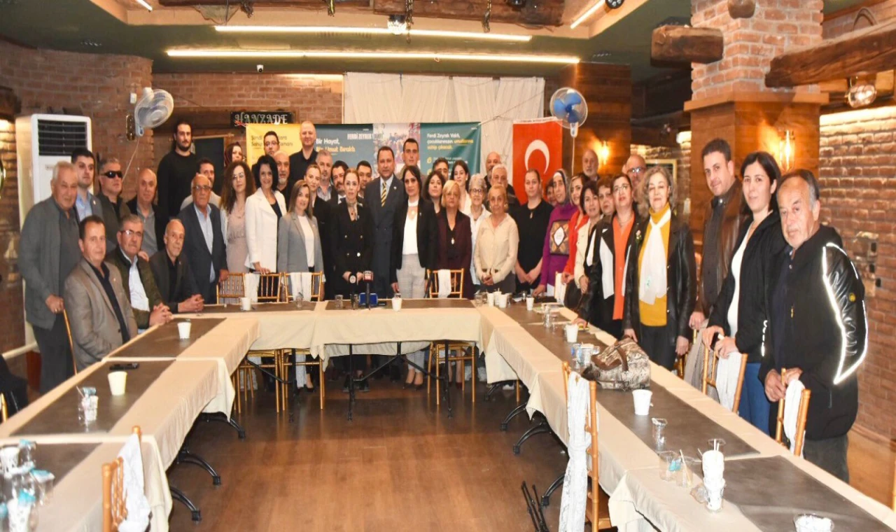 Nurcan Zeyrek İlk STK Buluşmasını Manisa Dostlar Meclisi’nde Yaptı