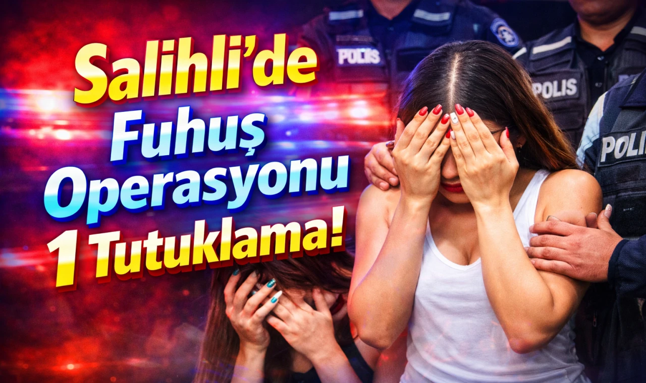 Salihli’de Fuhuş Operasyonu 1 Tutuklama!