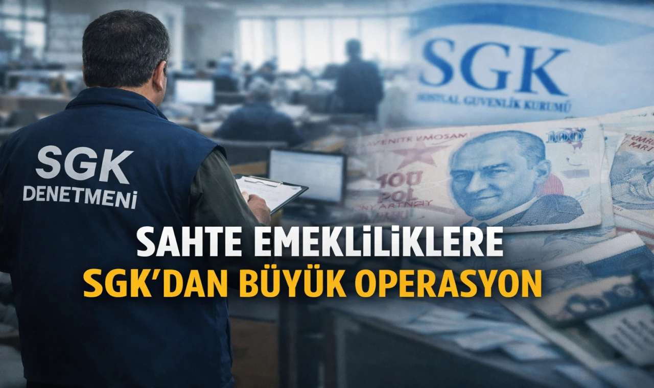 SGK’dan Sahte Sigortalılığa Büyük Operasyon
