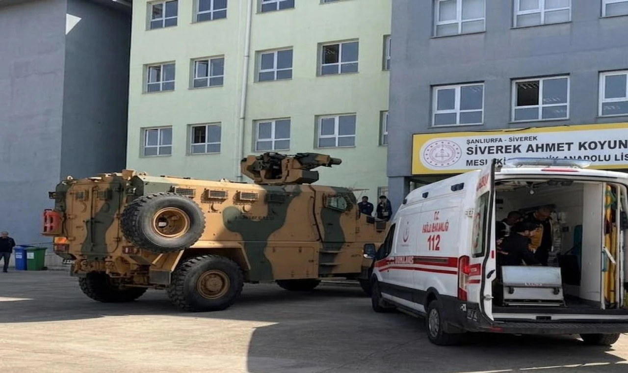 Sondakika...Siverek’te Lisede Silahlı Saldırı 13 Öğrenci Yaralandı