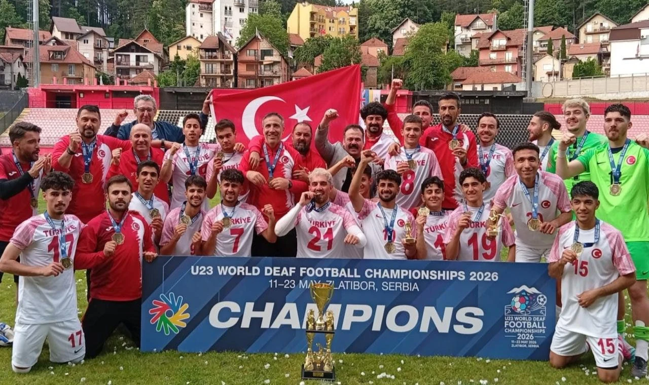 İşitme Engelliler U23 Milli Takımı Dünya Şampiyonu Oldu